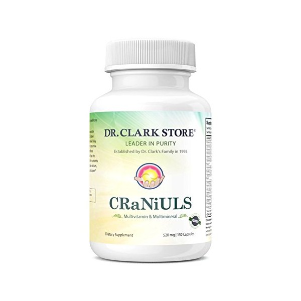 CRaNiULS (Multi Vitamin & Mineral), 520 mg 150 Capsules