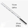 Unbranded 50 pcs disposable thin crystal mascara wands mini lash