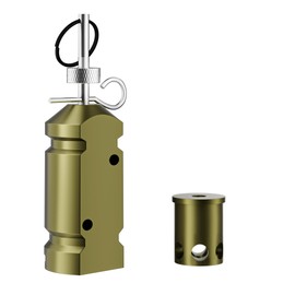 Jimtyee Perimeter Trip Alarm,12 Gauge Camp Trip Wire Alarm Device with .22 Adapter Early Warning Security System for Camping Property Safety Trip Alarm