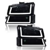 G-PLUS LED DRL Headlights, Compatible with 2003-2006 Chevy Silverado 1500/1500