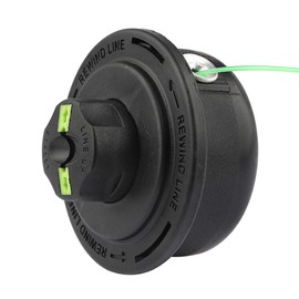 BGTOOL Trimmer Head Twister Bent/Curved Shaft Bump Feed Trimmer Line Head Whipper Brush Cutter M8