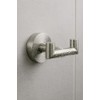 Set of 2 Double Brushed Nickel Towel Holder for Bathrooms