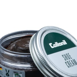 Colonil Complementary Color Cream Puffs, Smooth Leather, Retaining Effect, Fade, Organic Shoes, 1.7 fl oz (50 ml), dark brown