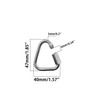 304 Stainless Steel Chain Quick Link Triangle,TTZEZE Heavy Duty Triangle
