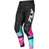 Fly Racing Rayce MTB/BMX Bicycle Pants (Fuschia/Black/Teal, 34)