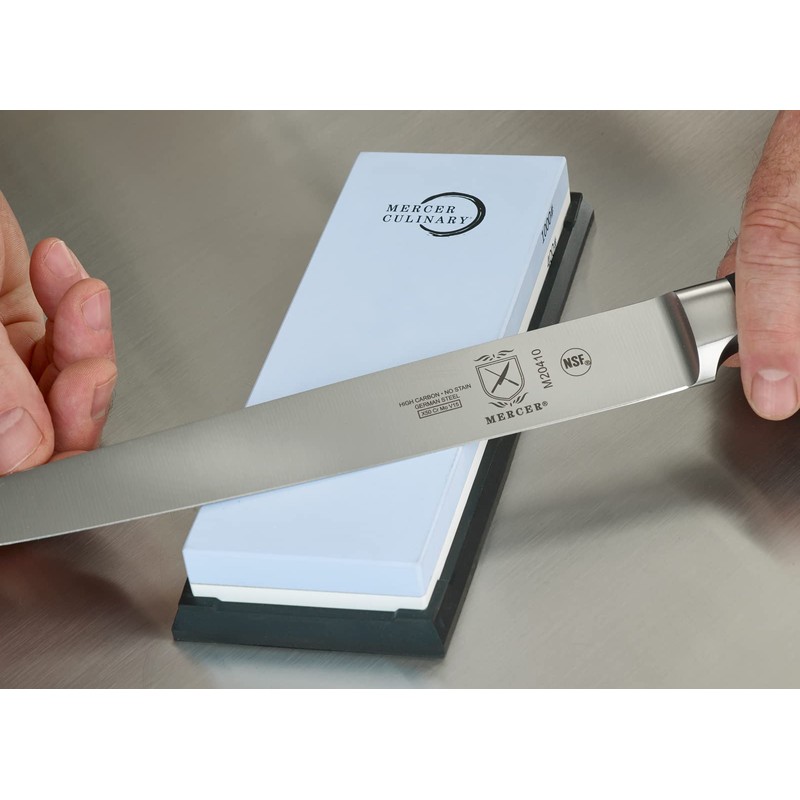 Mercer Culinary Premium Sharpening Stone 400/1000 Grit