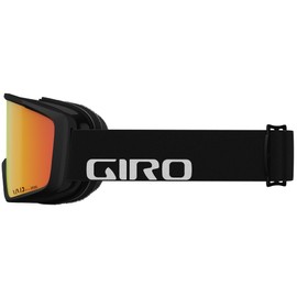 Giro Index 2.0 Adult Snow Goggle - Black Wordmark Strap with Vivid Ember Lens