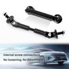2PCS Bumper Quick Release Fasteners,Carbon Fiber Adjustable Quick Release Bumper