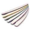 FRCOLOR 18pcs Manicure Nail Files and Buffers Double-sided Printed Nail