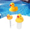 2Pcs Water Thermometer Set High Temperature Resistant Pool Chlorine Dispenser
