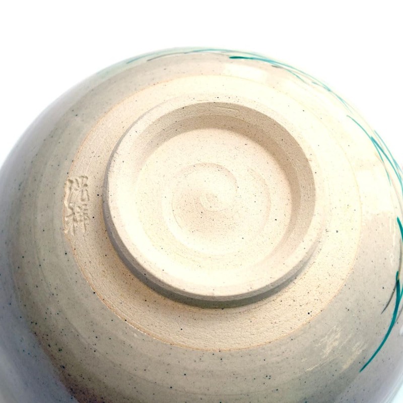 Tea utensils, Matcha Bowl, Rabbit, Kyo-yaki by Kosho Takenaka, Made