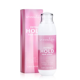 Wennalife Texture Styling Spray Extra Hold Hairspray for Women Flexible Hold Finishing Spray Hair Holding Spray Frizz Control Hairspray Strong Hold Voluming Fijador De Cabello 3.38 FL.OZ