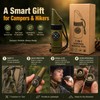 7-in-1 Survival Whistle Tool for Camping – Compact Compass, LED