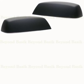 Torox 2014-16 2017 2018 Chevy Silverado GMC Sierra Mirror COVERS Top Half MATTE BLACK