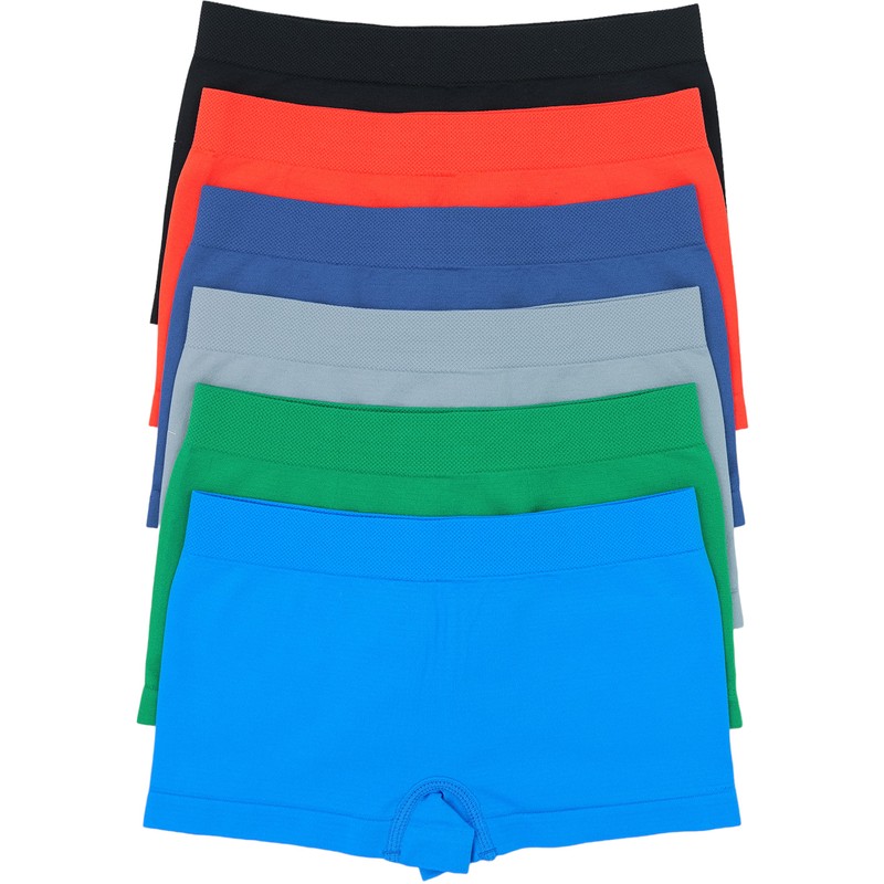 ToBeInStyle Paquete de 6 calzoncillos tipo calzones sin costuras para