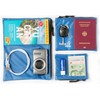 HOPEVILLE Travel Organizer Set, 3 different large zipper bags for