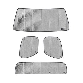Pigenius Windshield Sun Shade fit Freightliner 114SD(2012-2024), Truck Front Window Sunshade, Car Accessories for Sun Protection, 2PCS