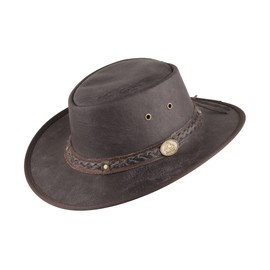 Scippis Men's 'Springbrook' Cowboy Hat, Brown, XXL (62-63 cm), brown