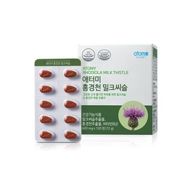 Atomy Rhodiola Milk Thistle 120 tablets / 애터미 홍경천 밀크씨슬 120정