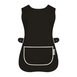 LINEN CLOSET Womens Tabards with Pockets for Men Ladies Cleaning Catering Chef Kitchen Aprons Unisex Hygea Tabard Apron Work Tabards