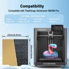 HIKUDIY PEI+PEO Build Plate for Adventurer AD5X/5M/5M Pro,Textured PEI+Smooth Diamond