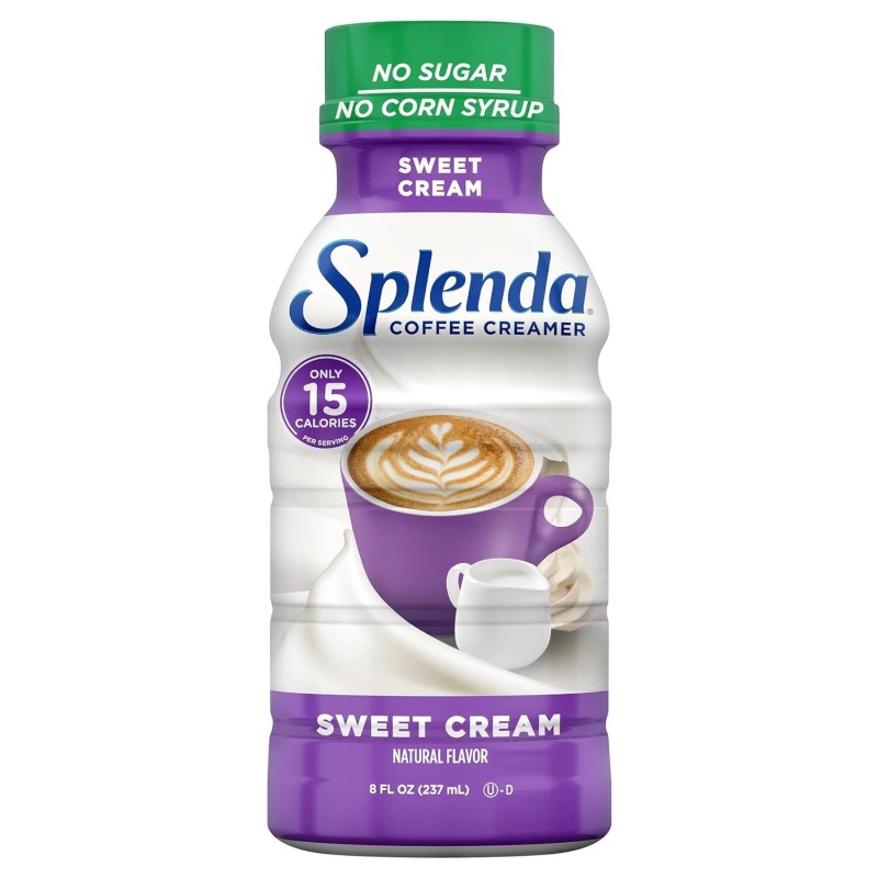 Splenda Sugar Free Sweet Cream Coffee Creamer, 8 fl oz