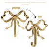 Bow Hook for Wall Decorative Bowknot Hook Gold Coat Hooks