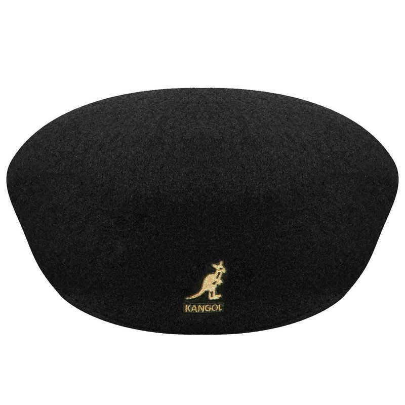 Kangol Wool 504 - Black/Gold/S