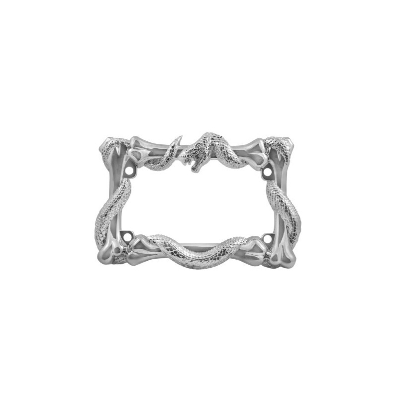 Pilot Automotive WL262-C 'Viper/Bones' Motorcycle License Plate Frame