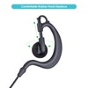 COMMIXC (2 Pack) Walkie Talkie Earpiece, 2-Pin 2.5mm/3.5mm G Shape
