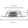 Kitchen Sink Strainer, Strainer for Most Kitchen Sink Drain Basket,