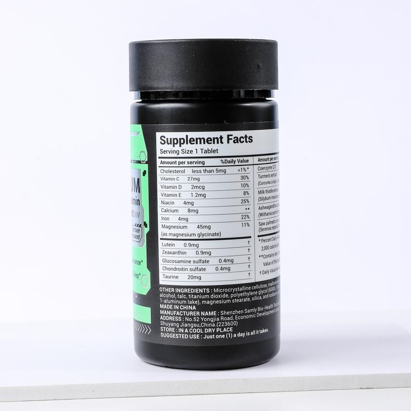 DrBioCare Magnesium Glycinate, Contains Ashwagandha, Vitamin d3, Vitamin C, Turmeric