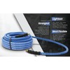 BLUBIRD 1/4" x 50ft Rubber Air Hose, High-Performance Pneumatic Hose