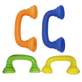 MEISH 4Pcs Whisper Reading Phones Kids Auditory Feedback Reading Phones Speech Therapys Toy for Reading Fluency Pronunciation