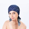 ASHILISIA 4 Pieces Women Chemo Hat Turban Beanie, Pre-Tied Headwraps