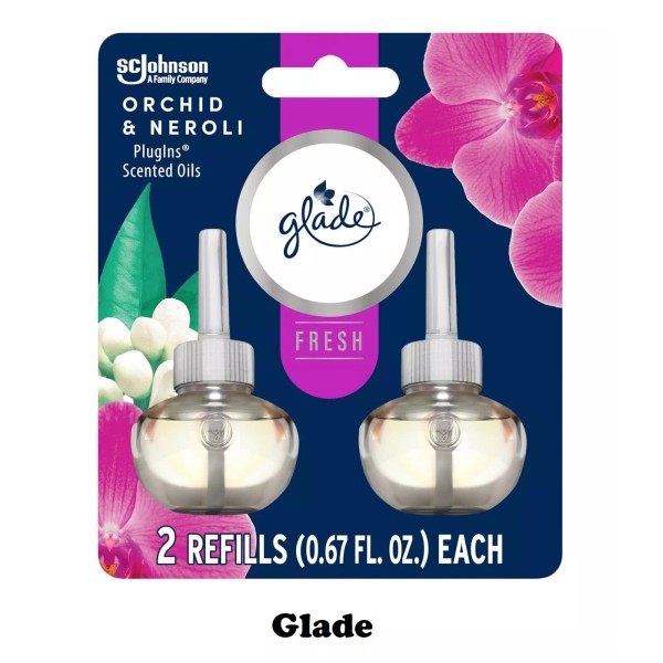 Glade Plugins Refills Air Freshener, Scented and Essential Oils for