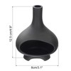 sourcing map Modern Incense Burner, Ceramic Incense Holder Ash Catcher,