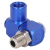 Air Connection Hose Connector, 4 Pieces, 1/4 Inch NPT Outer