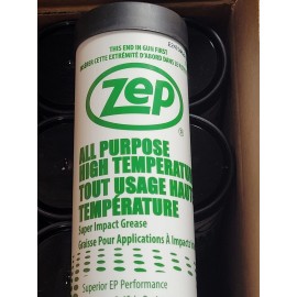 Zep 14 Oz High Temperature Grease Cartridge Green  312101 QTY 10