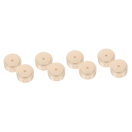 jojofuny 8pcs Speaker Isolation Feet Pads Audio Cushion for Amplifiers High Damping Absorption Protects Equipment Sound Clarity and Bass Response