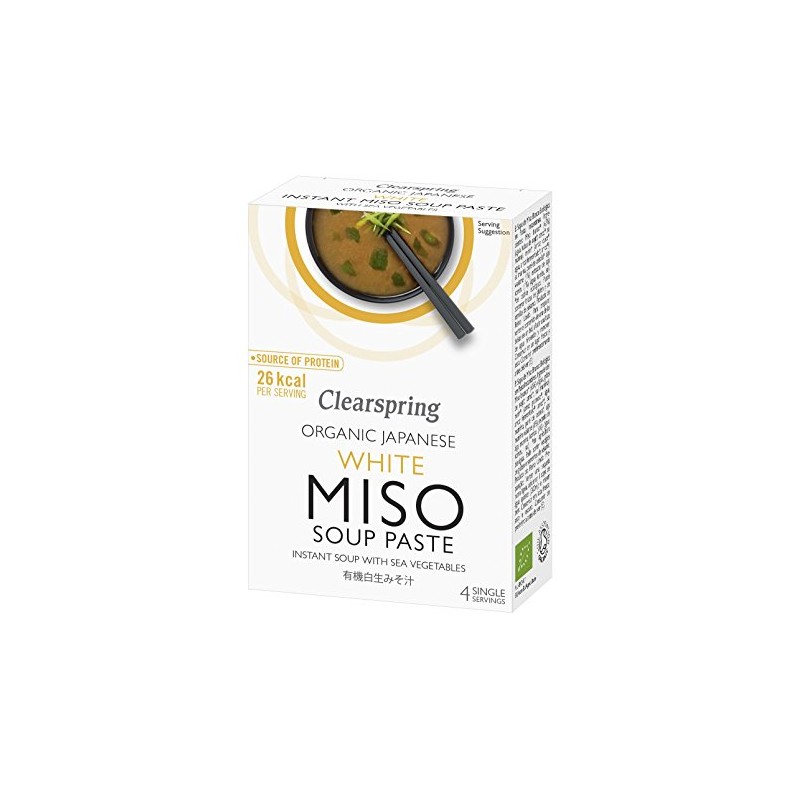 Clearspring | Org Instant White Miso Paste | 6 x