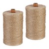 Relaxdays Jute Twine 1mm 2 Rolls Jute Twine 500m Each