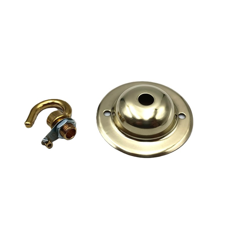 Metal Ceiling Dome with Hook and Fixing Screws Choice of