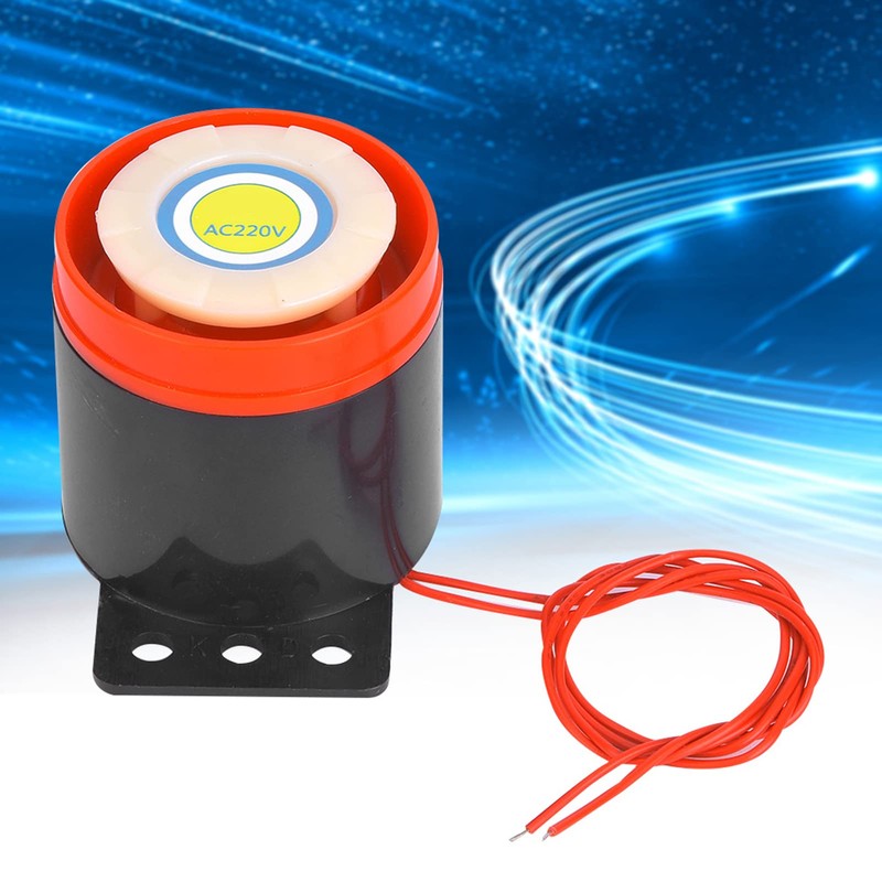 Active Piezo Buzzer with Wire AC 220V 110dB Continuous Sounder