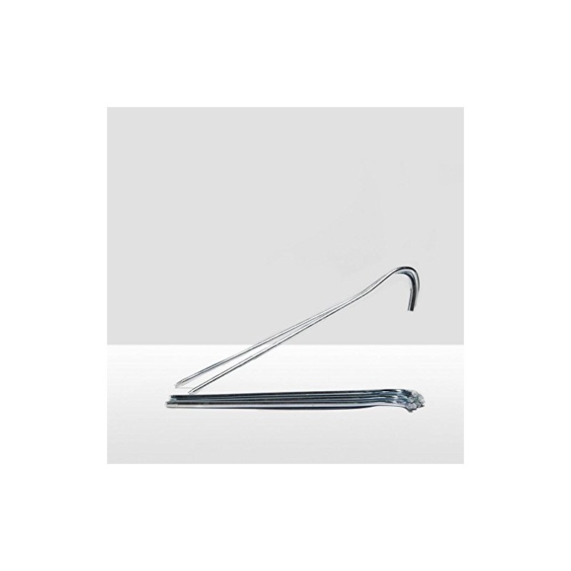 Vango 18cm Steel Pegs - 10 Pack, Silver, One Size