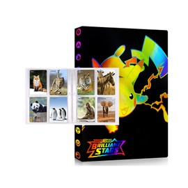 Scrapbook for Cards, 30 Pages Trading Cards Books, Trading Cards Album, Card Holder, Card Sleeves Folder, 4 Pockets per Page - Holds 240 Cards (YUP-2)