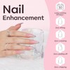 Modelones 8-in-1 Builder Nail Gel, 6 Colors Pink Builder Gel