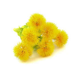 Riverbyland Artificial Flowers Yellow Dandelion 6 pcs