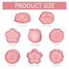 8 Pieces Flower Molds, Flower Shape Cookie Cutters, Fondant Cutters,