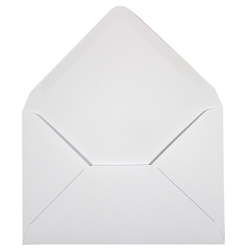 (Choose Pack) C5 / C6 Gummed Flap Envelopes Pure White
